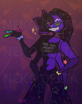 "Hope Your Abuser Dies" Shirt Requested